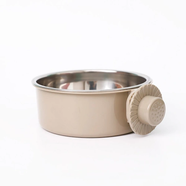 Tigela para Cães e Gatos, Removível e Suspensa, Feita de Aço Inoxidável, Adequada para Canis, Grande para Água, Comida AQUAFORGE