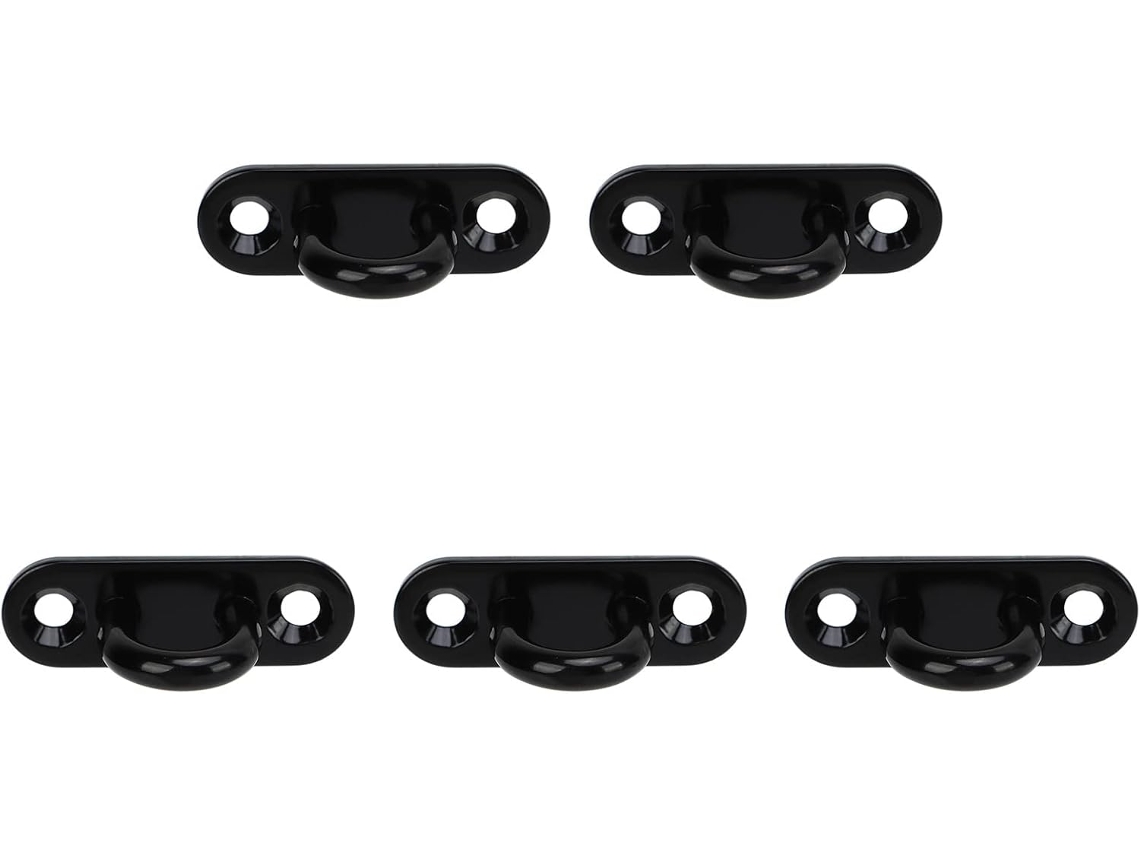 Gancho De Teto Oval Aramox Em Aço Inoxidável Durável, Pacote Com 5 Uni
