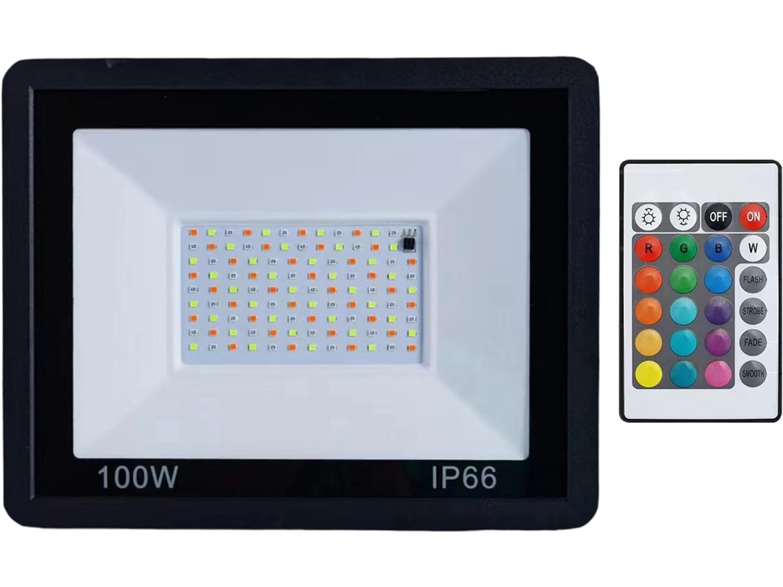 Projetistas | Éclairage Puissant Extérieur Projetor Étanche Couleurs Com Télécommande Réglage Lumi Gokoco