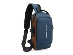Bolsa Transversal Universal Antifurto Azul Siurn