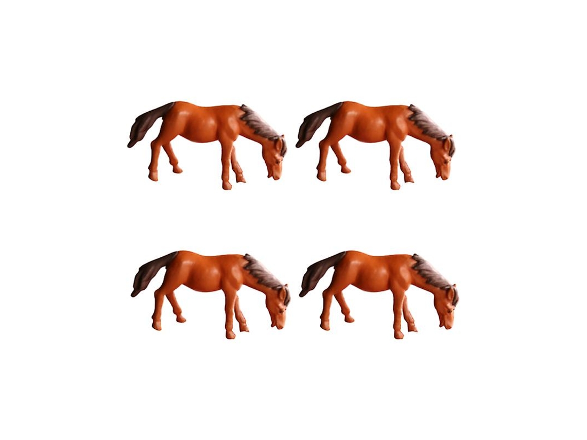 4 Unidades de Artesanato para Cavalos ALLINLESS