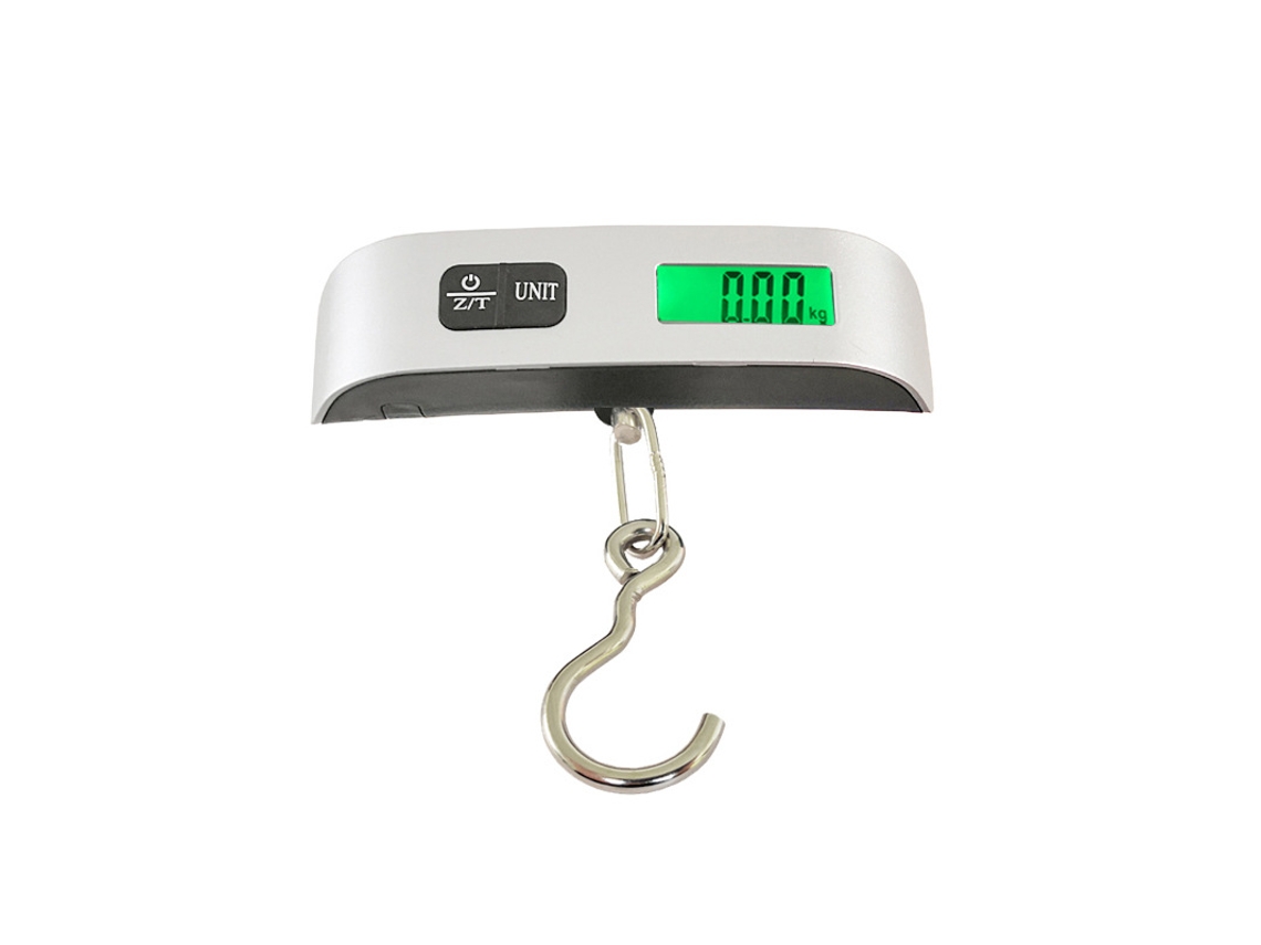 Balança Eletrónica Para Bagagem Com Gancho – Peso Máximo 50 Kg, Visor Digital.