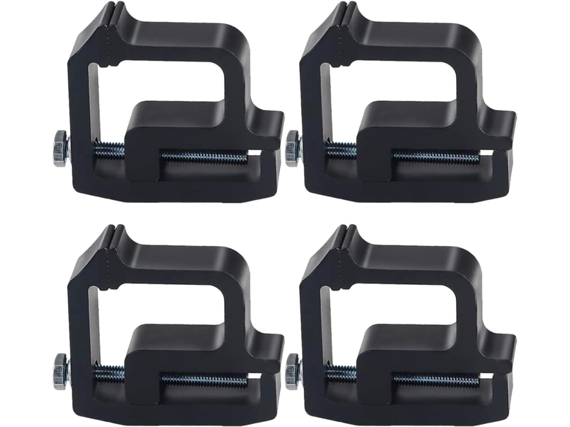 Clips De Fixação Em Liga Alumínio Para Capô Autocaravana E Caminhão,conjunto 4 Peças Pretas.