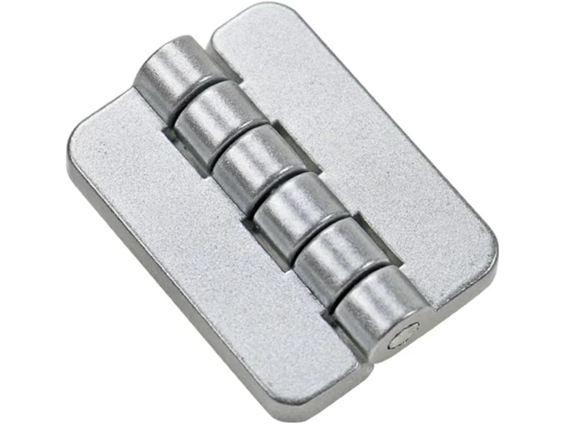Mini Dobradiça De Parafuso Embutido Em Liga Zinco Para Portas Armários Equipamentos Máquinas Industriais, 1 Peça Preta A