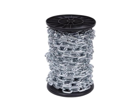 Cadena Acero Zincado 2mm Bobina 270 Mt. Maxima