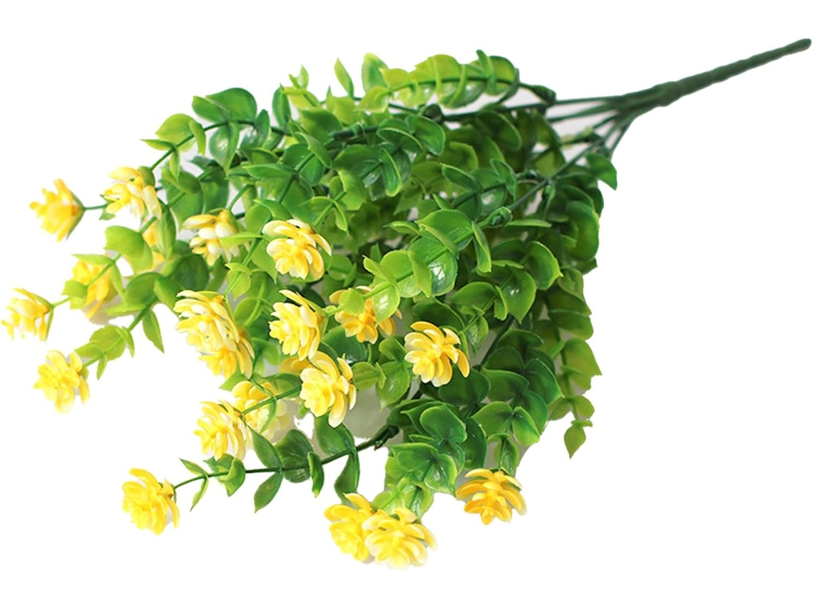 Flores Artificiais, Plantas Artificiais Realistas, Flores Artificiais Resistentes Ao Desbotamento Para Casa.