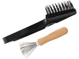 Kit De Limpeza Escova Cabelo Compacto E Ergonômico Com Pente Dentes Finos Ferramenta Para Remoção Eficaz Cabelos Poeira