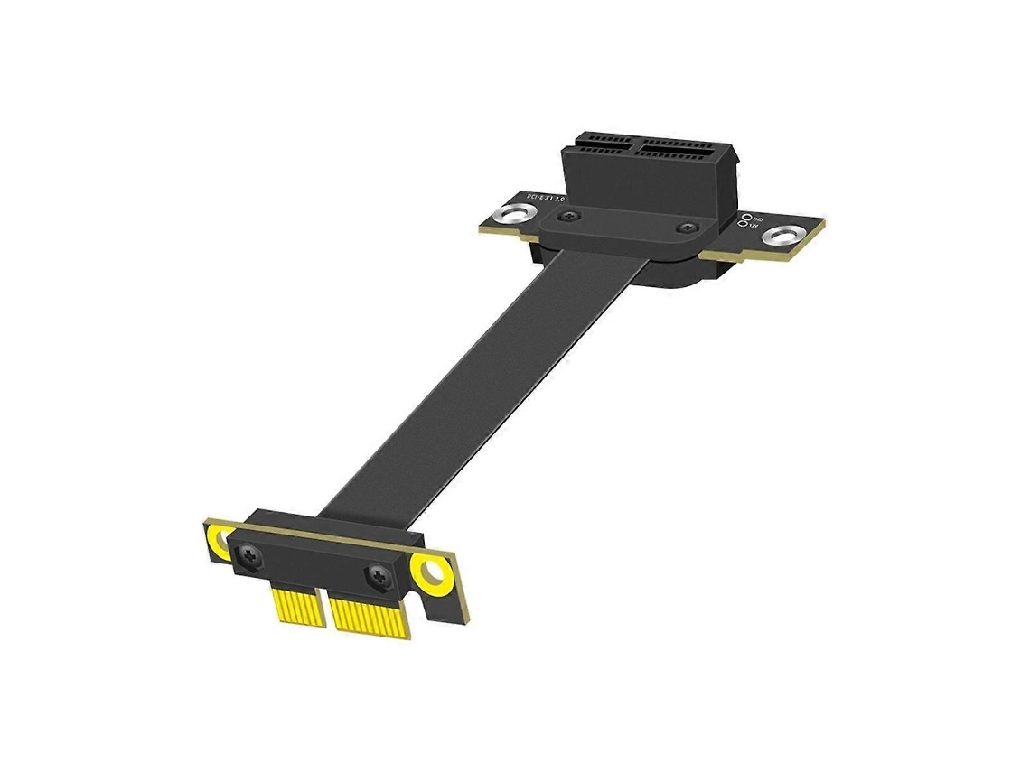 Cabo De Extensão Pcie 1x, Cabo Riser Pci 3.0 1x Macho Para Fêmea, Adaptador De Extensão Pci E 1x De 10 Cm Wellngs Aquaforge