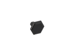 Puxador para Móveis HARDWAREXCHANGE em Zamac com 35mm, Verniz Preto Mate, conjunto de 25