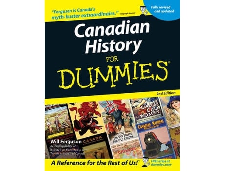 Livro canadian history for dummies 2e de w ferguson (inglês)