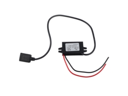 Adaptador Dc-dc Buck 12v/24v Para Usb 5v 3a Conversor Regulador Câble De Fio