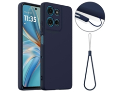 Capa Para Motorola Moto G75 5g Compatível Com Capa De Silicone Líquido Magsafe Com Cordão Hk Estilo A