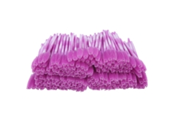 200pcs Pincel Descartável De Cílios Portátil Para Viagem Ferramenta De Maquiagem Acessório Roxo Vermelho