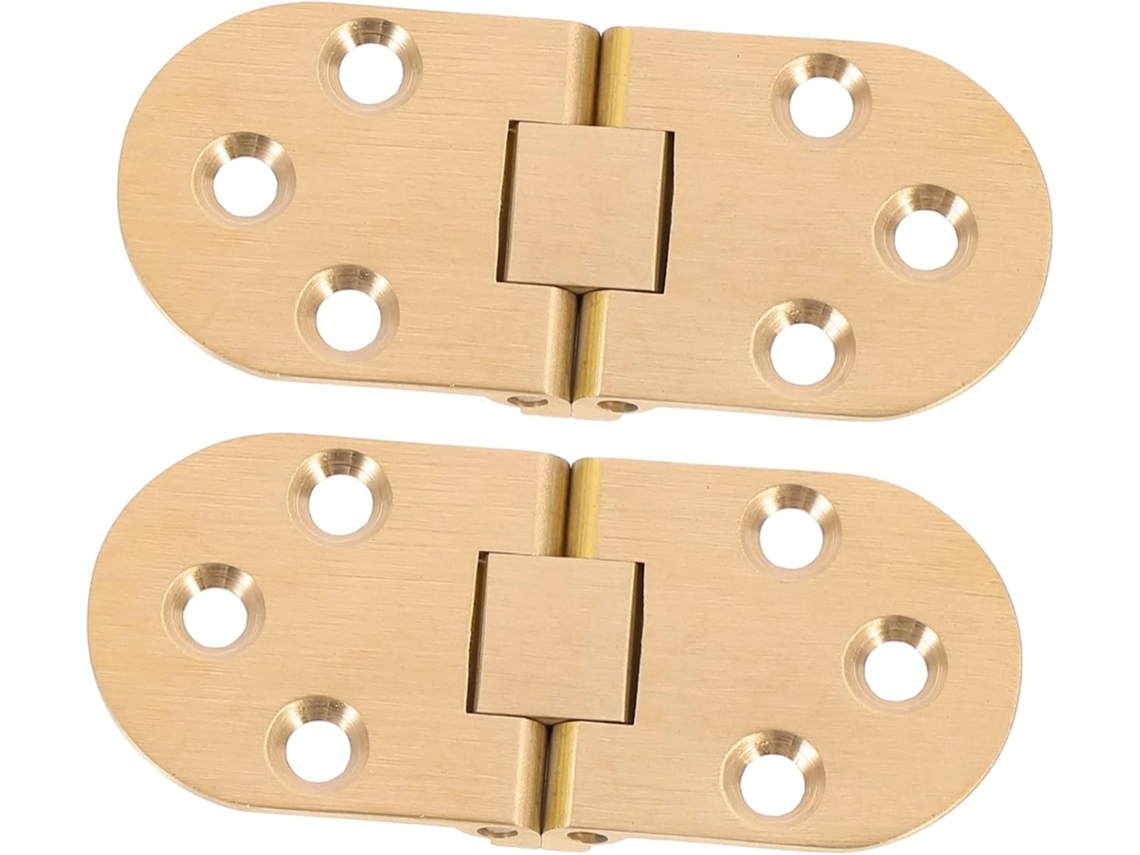De Mesa Em Latão, Pacote Com 2 Para Móveis, Armários E Bandejas.