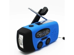Rádio Web, Powerbank De 2000mah, Células Solares, Lanterna Bl? Brilvibera