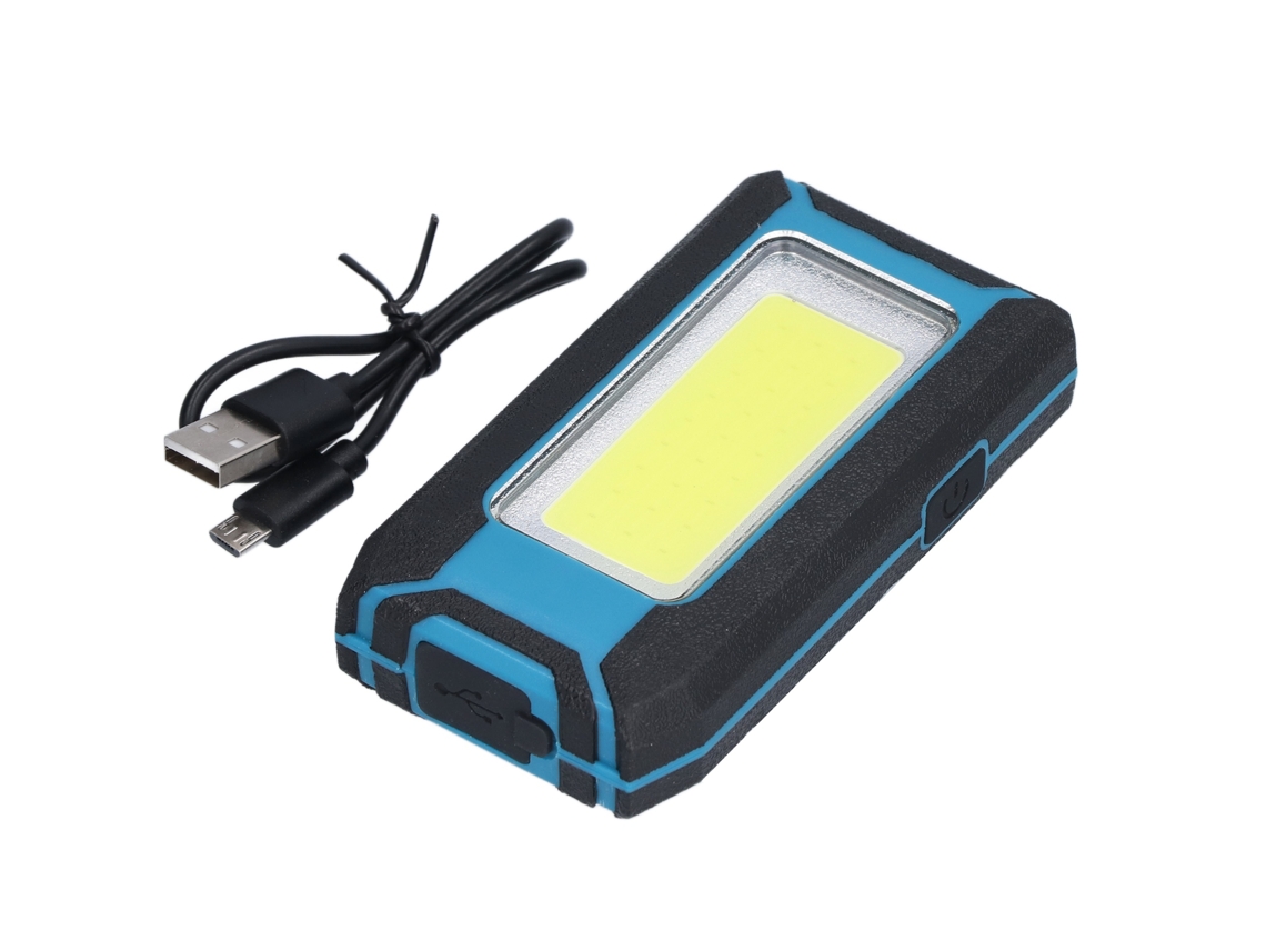 Luz de Trabalho Cob Recarregável Via Usb CHABERLU