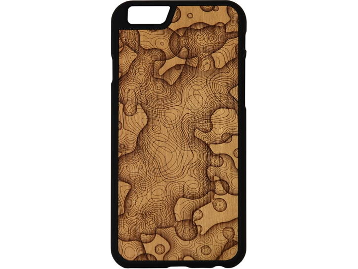Capa iPhone 6, 6s, 7, 8 G-CODE Generative Metal Ball Castanho