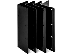 Conjunto De 4 Suportes De Canto De Madeira Para Canteiros Elevados De 50 A 60 Cm Gokoco (20 A 24 Polegadas)