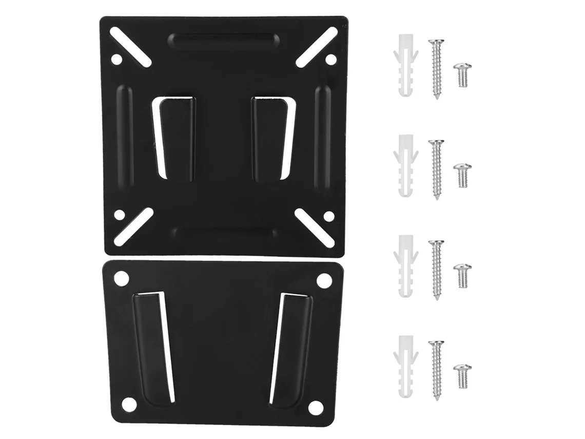 Suporte De Parede Universal Resistente Para Tv E Monitor De 14-24 Polegadas.