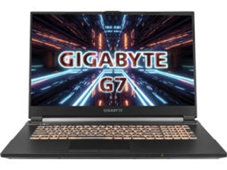 Portátil Gaming GIGBYTE G7 GD-51PT123SD (Intel Core i5-11400H - NVIDIA GeForce RTX 3050 - RAM: 16 GB - 512 GB SSD - 17.3'')