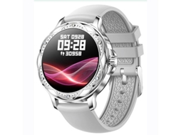 Smartwatch Feminino com Bluetooth, Monitoramento de Pressão Arterial e Frequência Cardíaca, Notificações e Atualizações Meteoro Bestvite