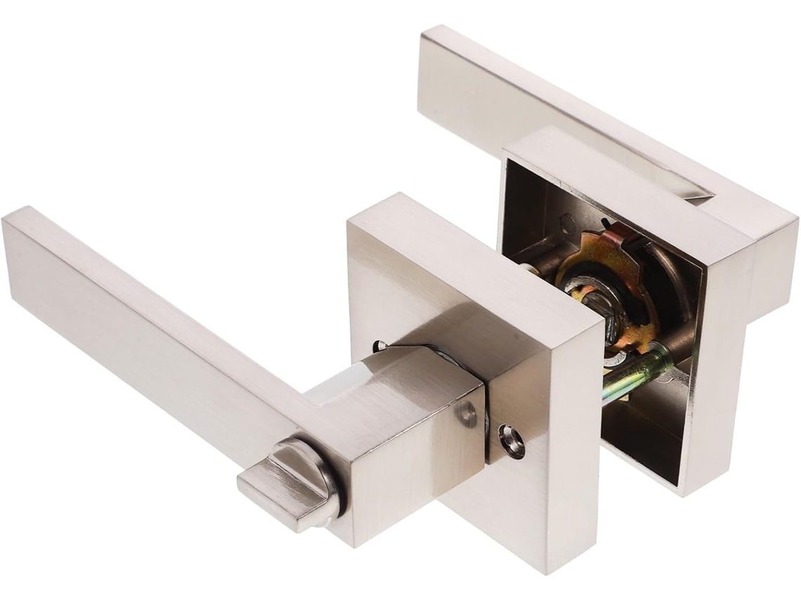 Fechadura De Bola Para Porta Quarto, Privacidade, Maçaneta De Porta Interna, Fechadura Com Chave Para Armário