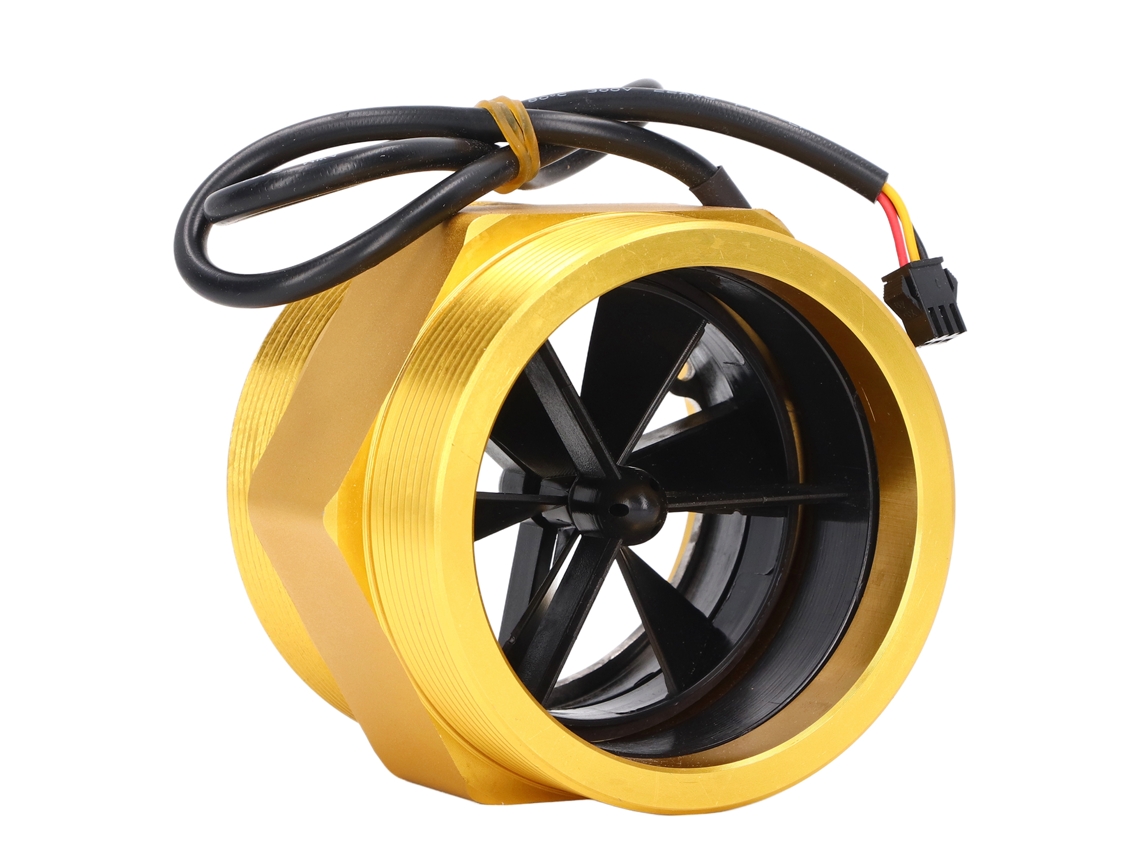 Yuru sensor de Fluxo de Água Turbina 3 Polegadas Chave de Indução Npn para Irrigação e Aquecedor