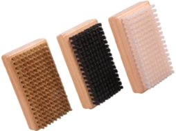 Escova para Cera SFUSHOS de latão, nylon, crina de cavalo com cabo de madeira, acessórios de manutenção para snowboard