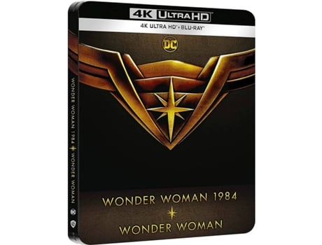 Filme Wonder Woman (2017) + Wonder Woman 1984 (2020) (Steelbook) (4K Ultra HD)  WARNER BROS