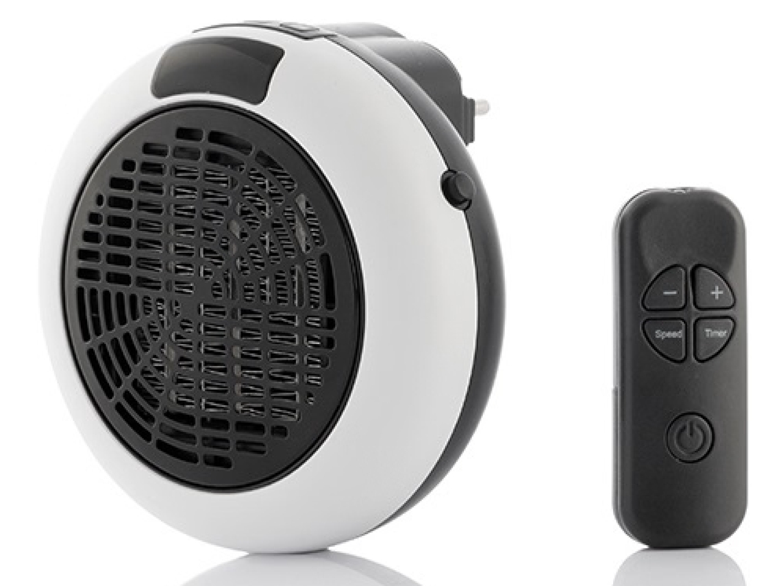 Aquecedor Termoventilador INNOVAGOODS Plug Branco 600W
