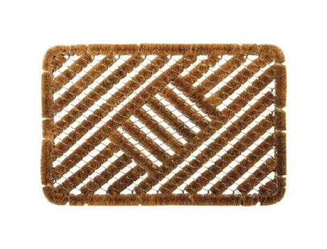 Tapete Raspador Coco Metal 40x60 Cm Idmat