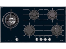 Placa de Gás MIELE KM 3054-1 (Gás Butano-Propano - 94.2 cm - Preto)