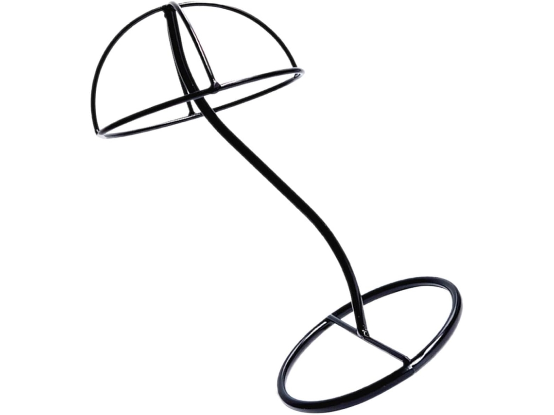Suporte Metal Chapéus Perucas Curvo GOKOCO
