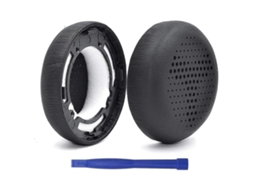Lurelia Almofadas Auriculares Com Espuma Macia Compatíveis Com Akg Y500 500 Com Grossas Preto - 1 Par