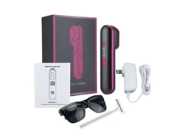 Depilador Elétrico 5 Em 1 Com Laser, Barbeador E Aparador De Pelos Para Rosto, Corpo, Orelhas, Sobrancelhas E Áreas Íntimas - Unissex