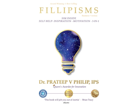 Livro Fillipisms 3333 Maxims to Maximize Your Life Burmese Version de Dr Prateep V Philip (Inglês)