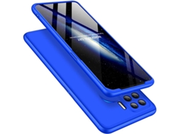 Capa Reno Lite Proteção para Oppo Oppo F19 Pro A94 HONGWE. Rígida Azul