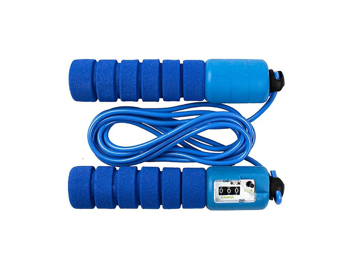 Corda De Pular Com Contador Automático, Azul Slowmoose