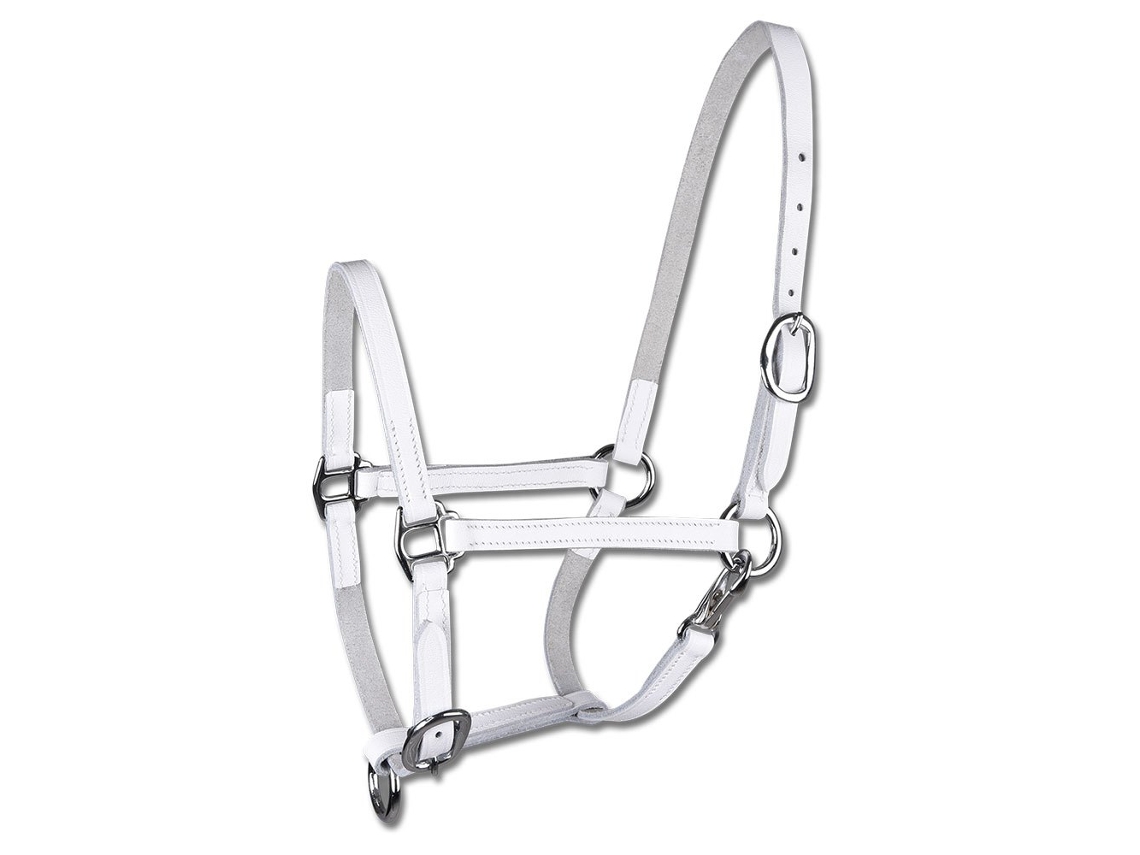 Cabeçada Foal Leather Prateado Mini Shetlandstar