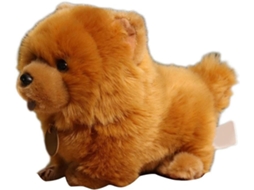 Brinquedo De Pelúcia Realista Chow Chow, Boneco Cachorro Fofo,