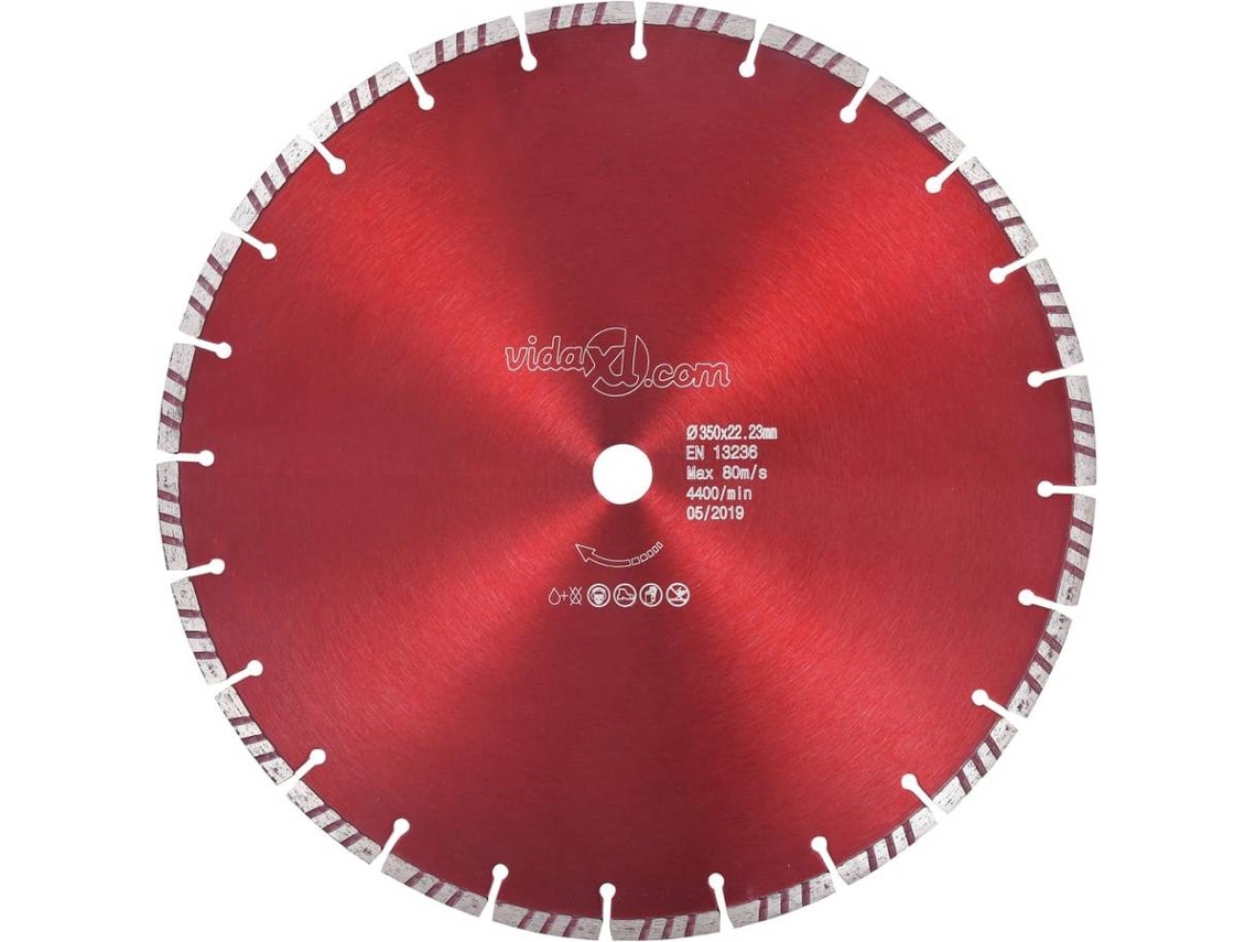 Diamond Disc, Diamond Discs Vidaxl (350 Mm/22.23 Mm)
