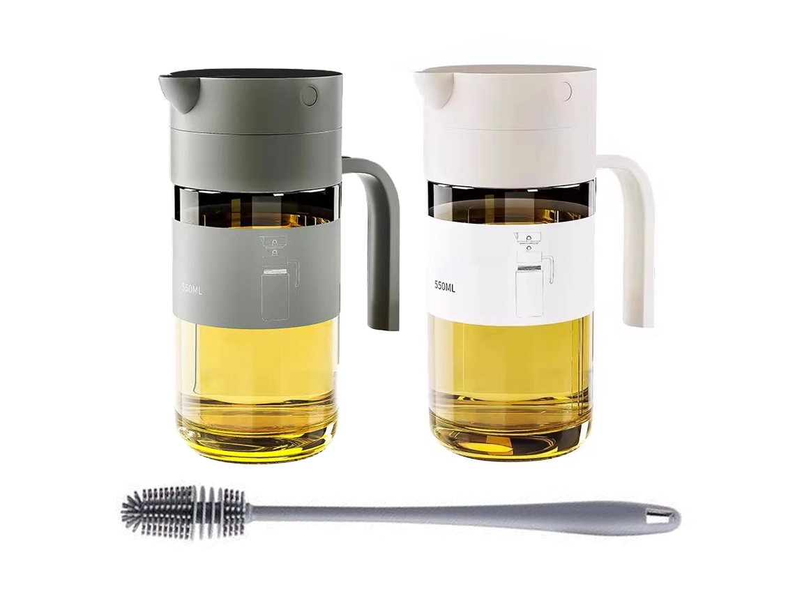 Dispensador de Azeite e Vinagre com Bico Anti-Vazamento 550Ml NEVEANCE