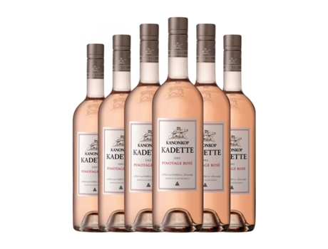 Vinho rosé KANONKOP Kadette Rosé Pinotage (0.75 L - 6 Unidades)