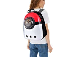 Mochila AQUAFORGE para Cães e Gatos, Respirável, Ajustável, Impermeável, Tipo Bolha
