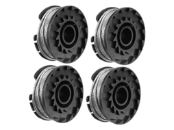 4 Bobinas De Fio Para Cortador Bosch Easygrasscut 23, 26, 18, 18-230 Com Sistema De Alimentação Automática