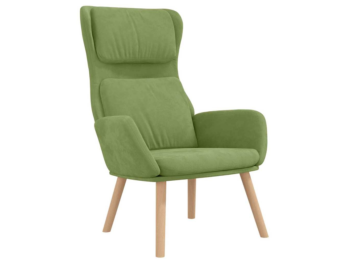 Relaxing Chair, Relaxing Chairs Vidaxl Verde Veludo