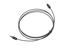 Cabo Óptico De Áudio Toslink Para 3.5mm 1.5m