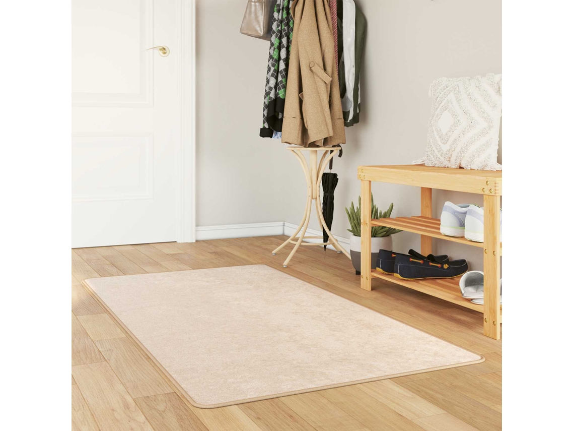 Vidaxl Passadeira Marsa Creme 80 X 150 Cm Poliéster E Pvc