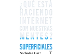 Livro Superficiales de Nicholas Carr (Espanhol)