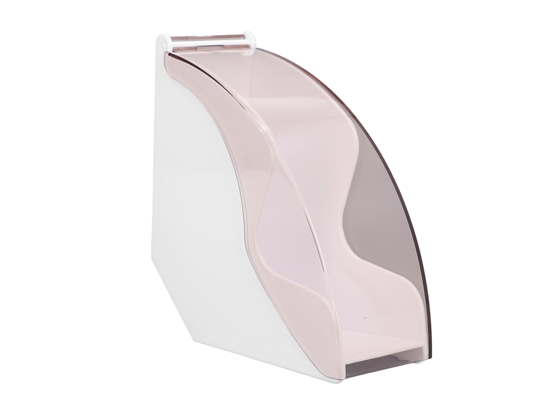 Nova Line suporte de Filtro de Café com Tampa Resistente À Poeira Armário de Papel para Casa Cafeteria Branco